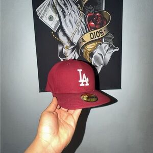 MLB Maroon LA Cap